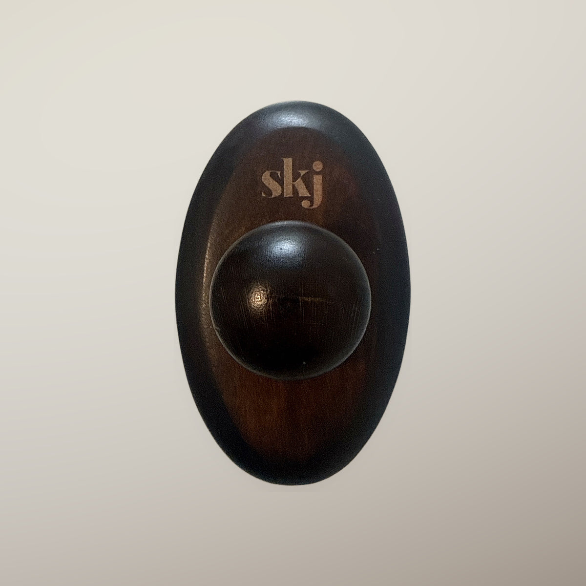 PREP dry brush, top view showing the skj mark